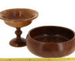 Coupe sur piédouche et coupe à fruits à 