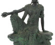 Belle divinité asiatique en céramique à 