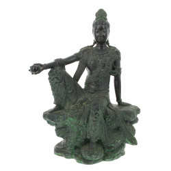 Belle divinité asiatique en céramique à 