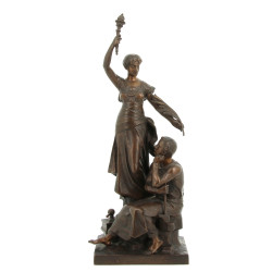 Henri LEVASSEUR (1853-1934) "Gloire au t