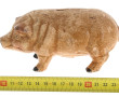 Tire-lire cochon en fonte ancienne, H 7,