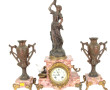 Garniture de cheminée en métal compositi