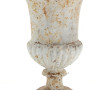Vase de jardin en fonte forme Médicis, H