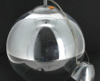Suspension boule style années 70 en verr