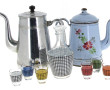 Lot comprenant 2 cafetières anciennes do