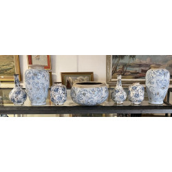Ensemble de 3 paires de vases de différe