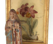 "Vierge à l'Enfant", sculpture en bois s