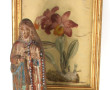 "Vierge à l'Enfant", sculpture en bois s
