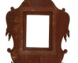 Cadre porte-photo ancien en bois sculpté