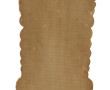 Miroir en bois sculpté patiné argent dan