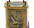 Pendule d'officier en laiton avec sa clé