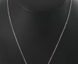 Collier en argent 925ème à décor de plum