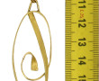 Pendentif en or jaune 18 carats, poinçon