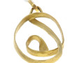 Pendentif en or jaune 18 carats, poinçon