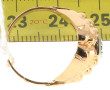 Bague ancienne en or jaune 18 carats, po