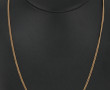 Chaîne en or jaune 18 carats, poinçon tê