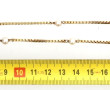 Collier en or jaune 18 carats (750è) agr