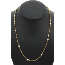 Collier en or jaune 18 carats (750è) agr