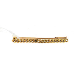 Broche barrette en or jaune 18 carats, p