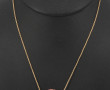 Collier en or jaune 18 carats, poinçon t