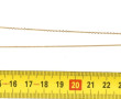 Collier en or jaune 18 carats, poinçon t