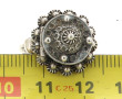 Bague ancienne ouvrante en argent travai