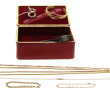 Lot de bijoux fantaisie anciens et moder