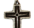 Pierre TOULHOAT - Pendentif croix en arg