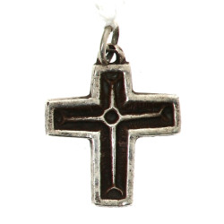 Pierre TOULHOAT - Pendentif croix en arg