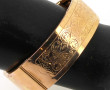Bracelet jonc large ancien en or jaune 1