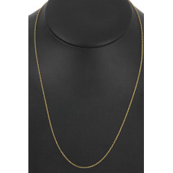 Chaîne en or jaune 18 carats, poinçon tê