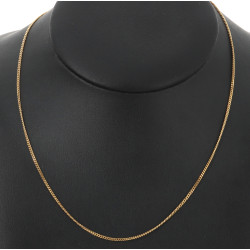 Chaîne en or jaune 18 carats, poinçon tê