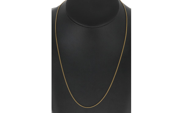 Chaîne en or jaune 18 carats, poinçon tê