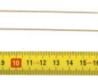 Chaîne en or jaune 18 carats, poinçon tê