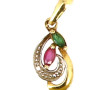 Pendentif en or jaune 18 carats (750ème)