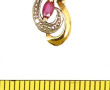 Pendentif en or jaune 18 carats (750ème)