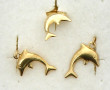 Parure dauphins en or jaune 18 carats (7