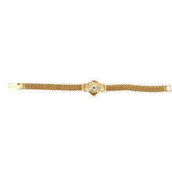 Montre bracelet de dame en or jaune 18 c