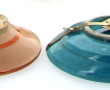 Lot de 2 pièces à lustre métallique dans