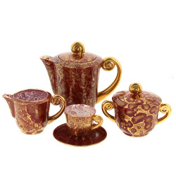 Atelier à Sèvres - Service à café en cér