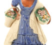 "Femme aux paniers de fleurs", statuette