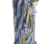 "Ste Marie", statuette en faïence polych