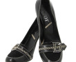 Christian DIOR - Paire d'escarpins noirs