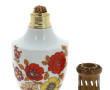 Lampe BERGER années 70 en porcelaine bla