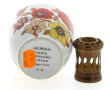 Lampe BERGER années 70 en porcelaine bla