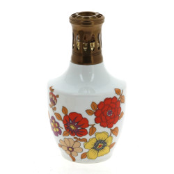 Lampe BERGER années 70 en porcelaine bla