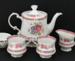 Tête à tête en porcelaine anglaise compr