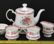 Tête à tête en porcelaine anglaise compr