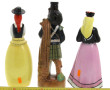 Lot de 3 carafes à liqueur en porcelaine