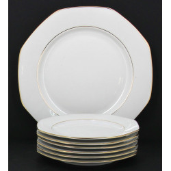 Service à gâteaux en porcelaine de Baviè